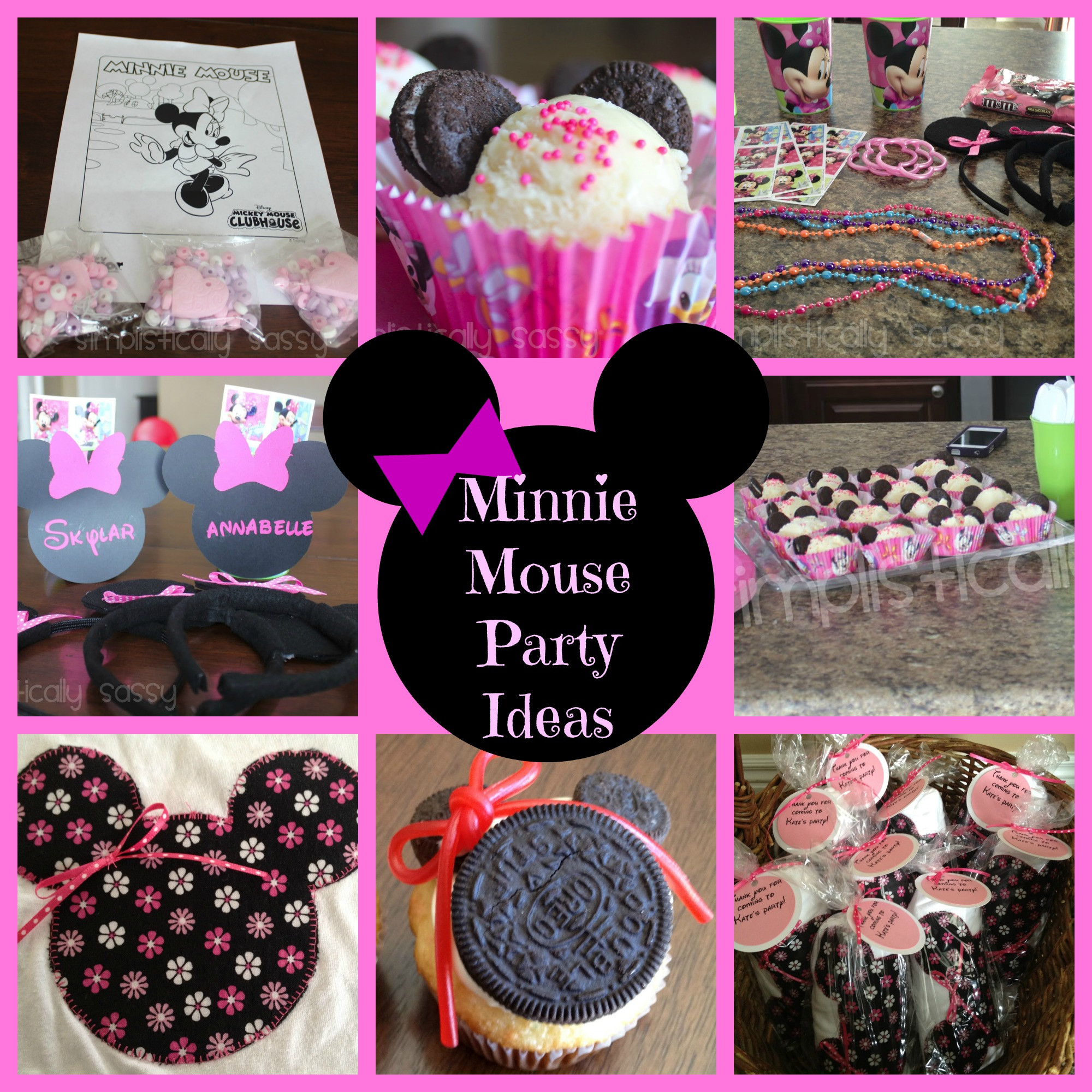 Ideas For A Minnie Mouse Birthday Party
 minnie mouse party favors Archives events to CELEBRATE