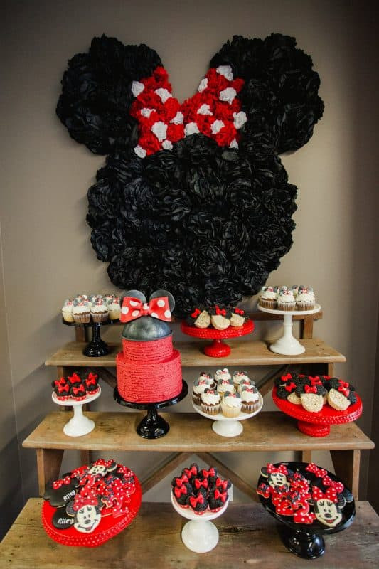 Ideas For A Minnie Mouse Birthday Party
 Adorably Stylish Minnie Mouse Birthday Parties Mimi s