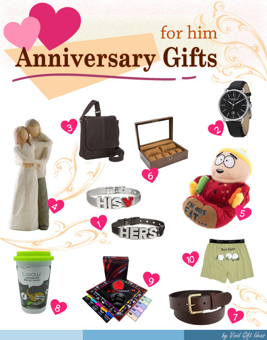 Ideas For Anniversary Gift For Him
 Best Anniversary Gift Ideas for Him Vivid s Gift Ideas