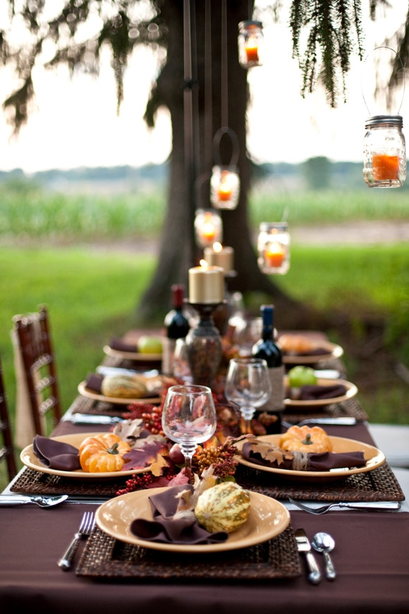 Ideas For Dinner Party
 Thanksgiving DIY Tablescape a Dinner Party Ideas Party