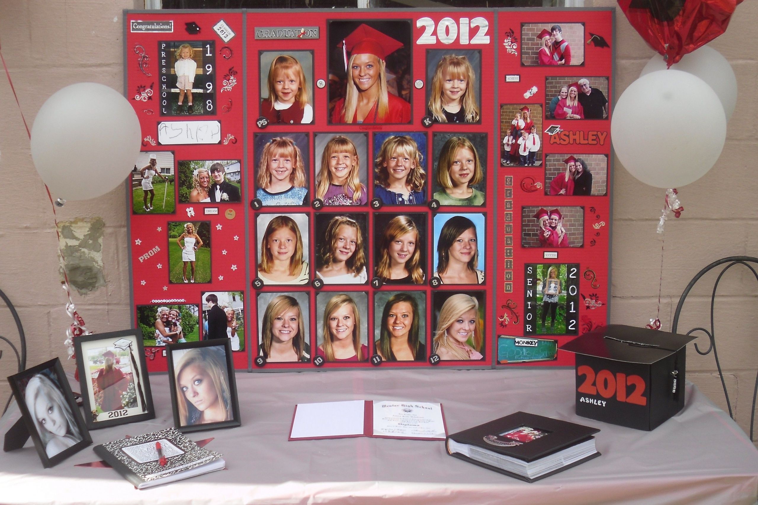 Ideas For Displaying Pictures For Graduation Party
 Graduation Display Poster Party Ideas