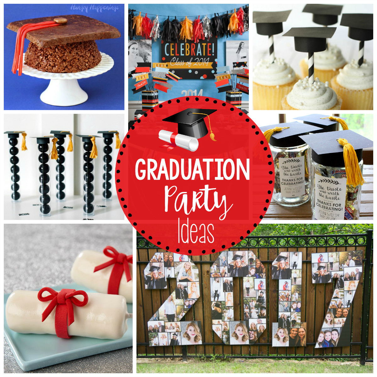 Ideas For Displaying Pictures For Graduation Party
 25 Fun Graduation Party Ideas – Fun Squared
