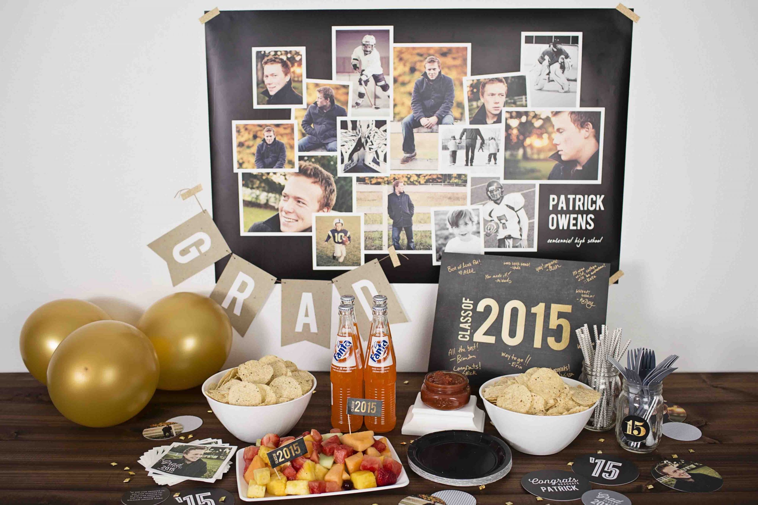 Ideas For Displaying Pictures For Graduation Party
 Classic Graduation Party Ideas
