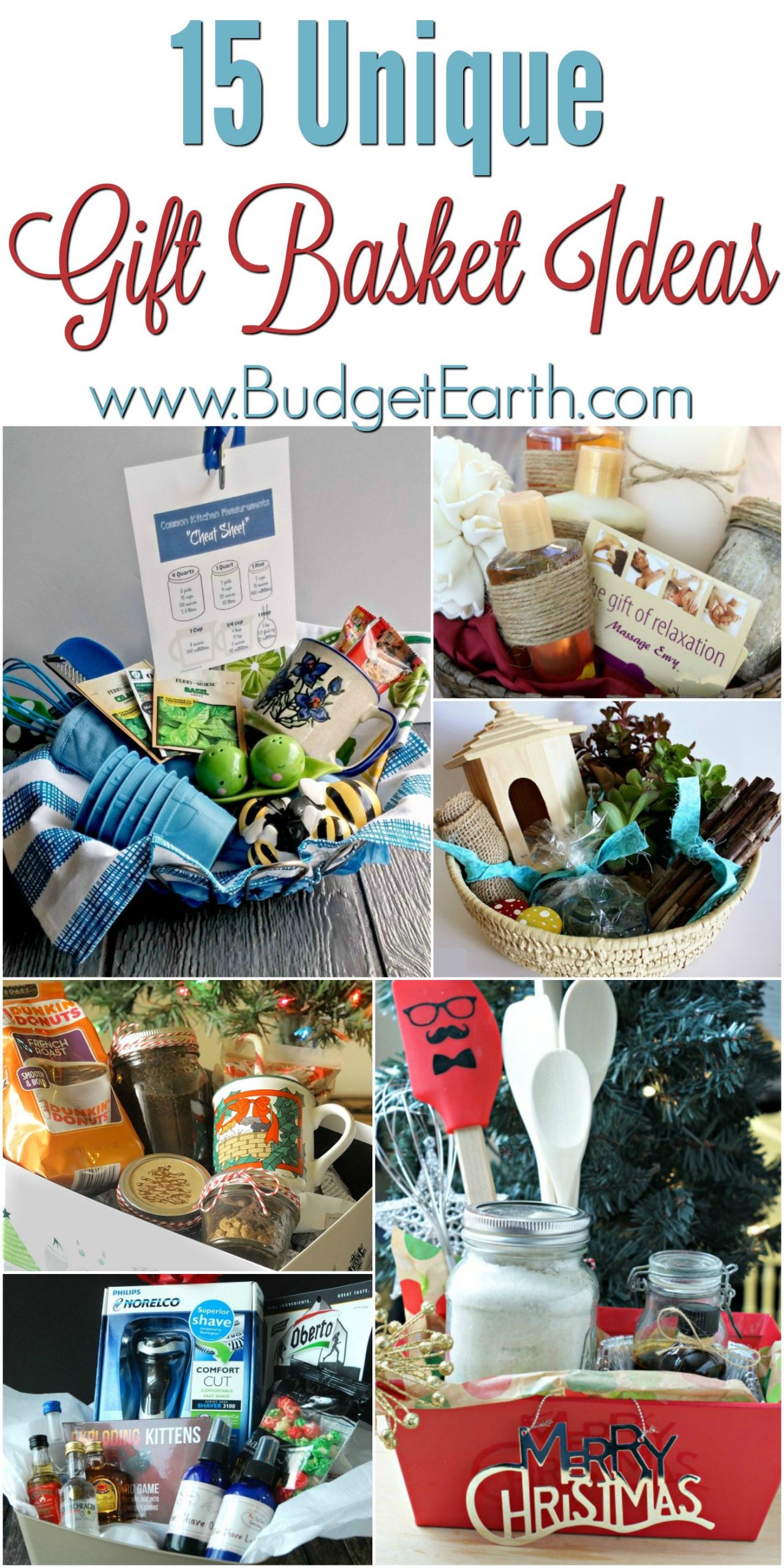 Ideas For Gift Baskets
 15 Unique Gift Basket Ideas