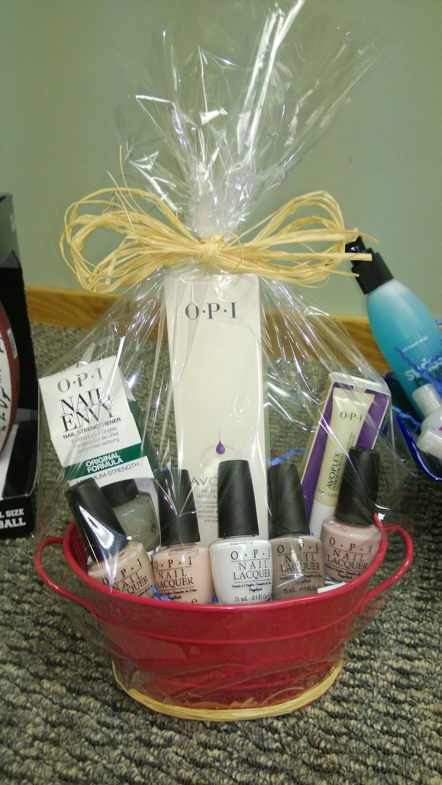 Ideas For Gift Baskets To Auction
 Silent Auction OPI generously donated hundreds in