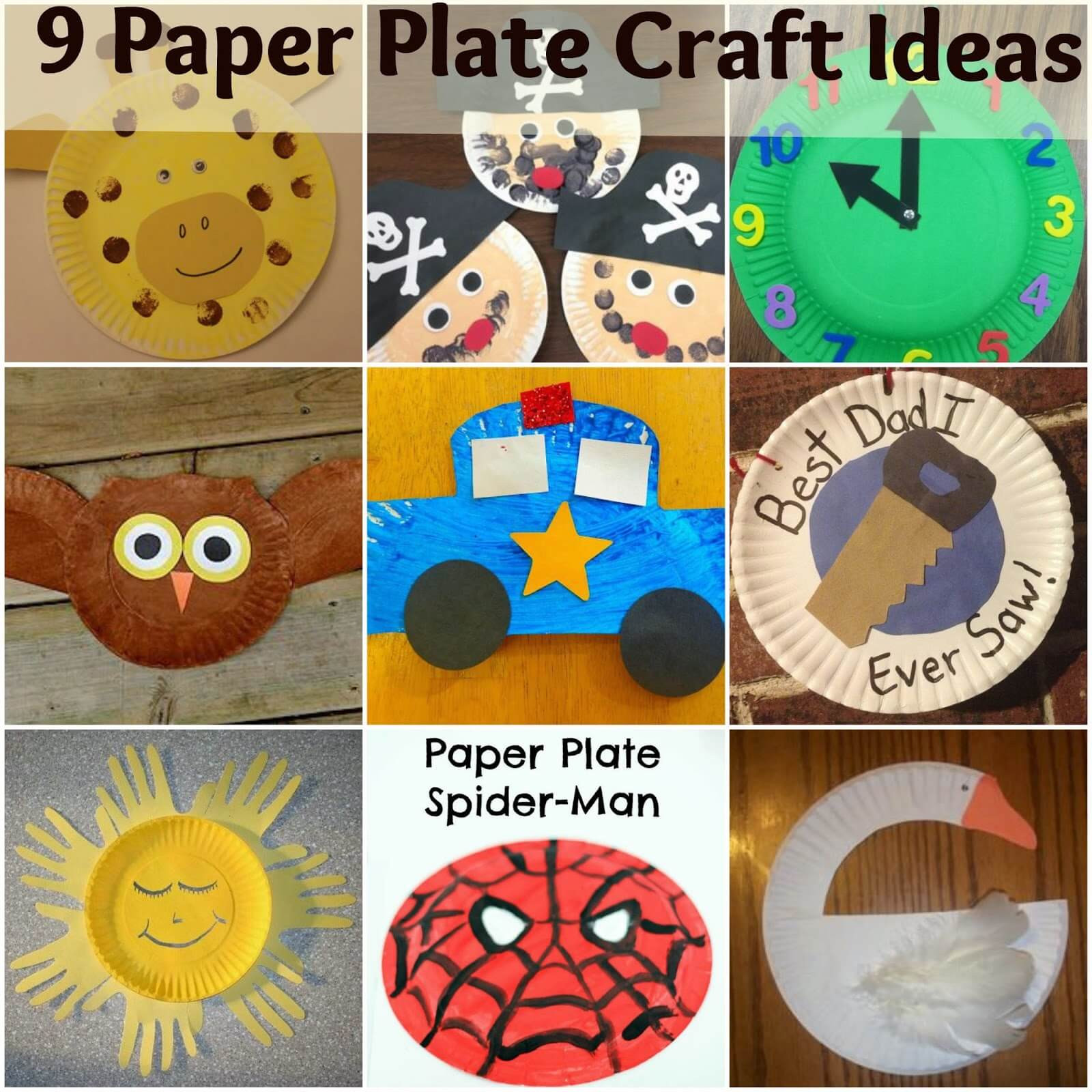 Ideas For Kids Craft
 9 Paper Plate Craft Ideas For Kids Mother 2 Mother Blog