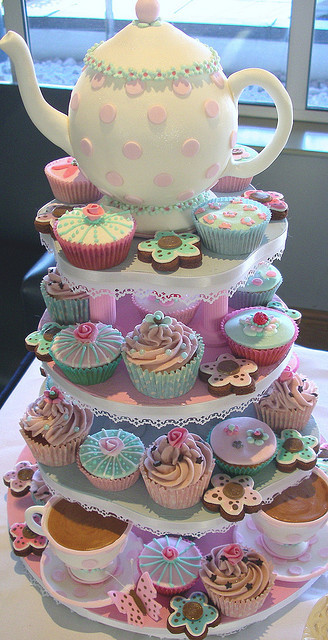 Ideas For Little Girls Tea Party
 Little Tea Party Amazing Such a cute baby girl shower or
