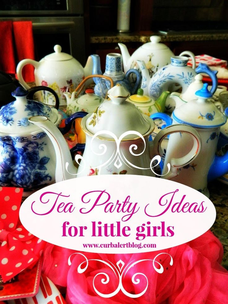 Ideas For Little Girls Tea Party
 589 best images about Tea Party Themes or Set Ups on