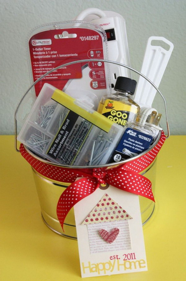 Ideas For Making Gift Baskets At Home
 35 Creative DIY Gift Basket Ideas for This Holiday Hative