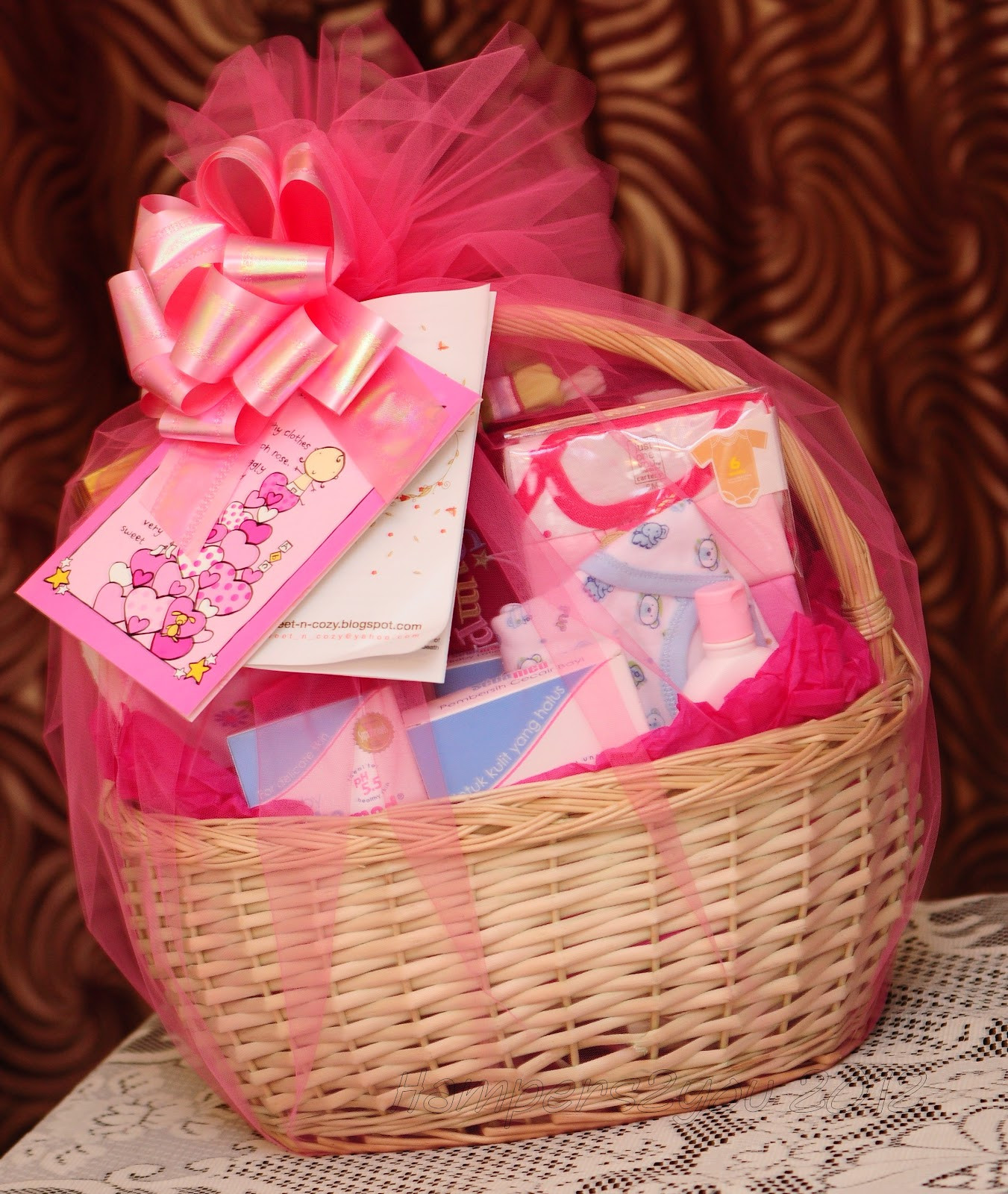Ideas For New Baby Gift
 Hampers2you Baby Gift Baskets for Newborn Girl