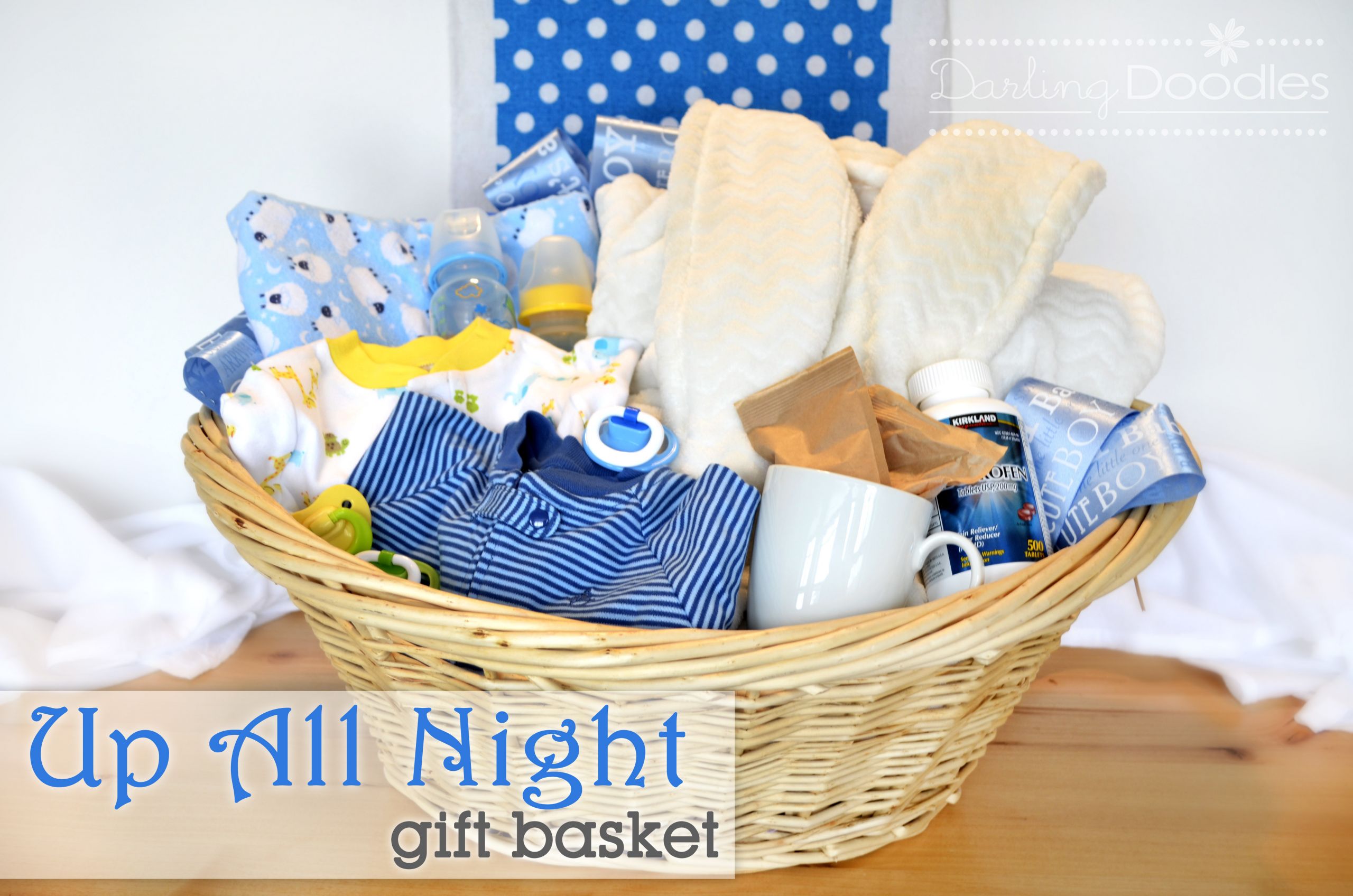 Ideas For New Baby Gift
 Up All Night Survival Kit Darling Doodles
