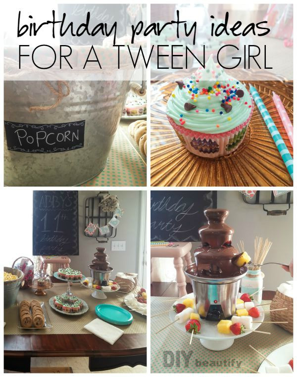 Ideas For Tween Birthday Party
 Birthday Party Ideas for a Tween Girl