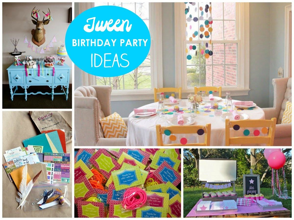 Ideas For Tween Birthday Party
 Birthday Party Ideas For Tweens