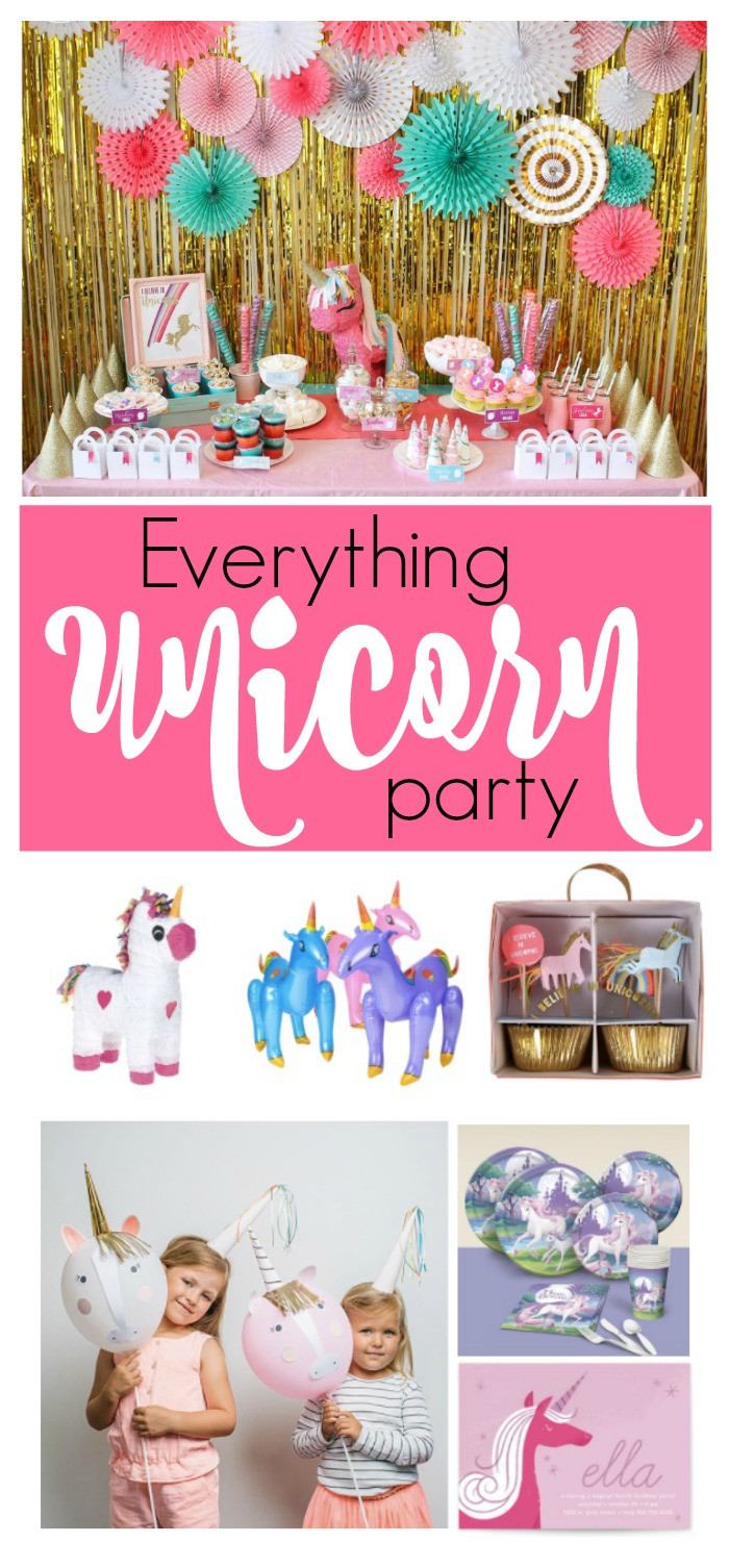 Ideas For Unicorn Party
 Party Ideas for the Perfect Unicorn Party