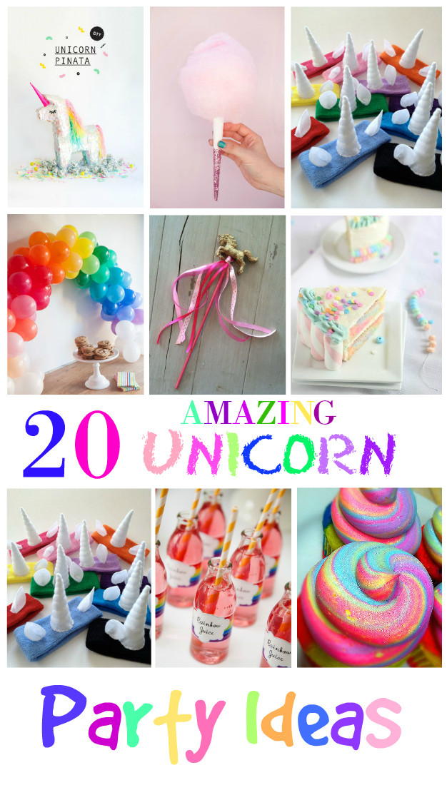 Ideas For Unicorn Party
 20 Amazing Unicorn Birthday Party Ideas for Kids