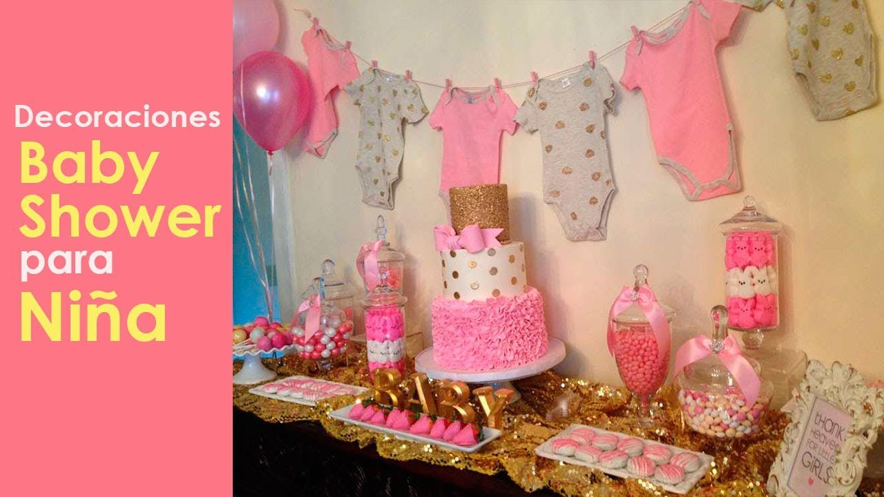 Ideas Para Baby Shower Decoracion
 decoracion baby shower niña