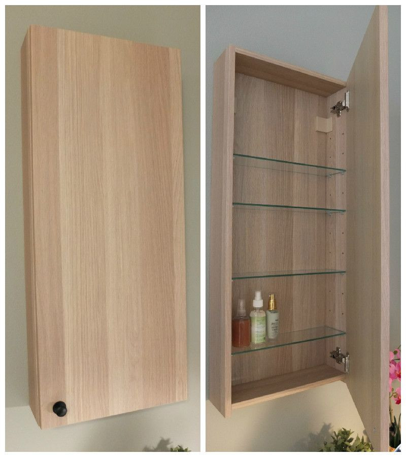 Ikea Bathroom Wall Cabinet
 GODMORGON Wall cabinet with 1 door white 15 3 4x5 1 2x37