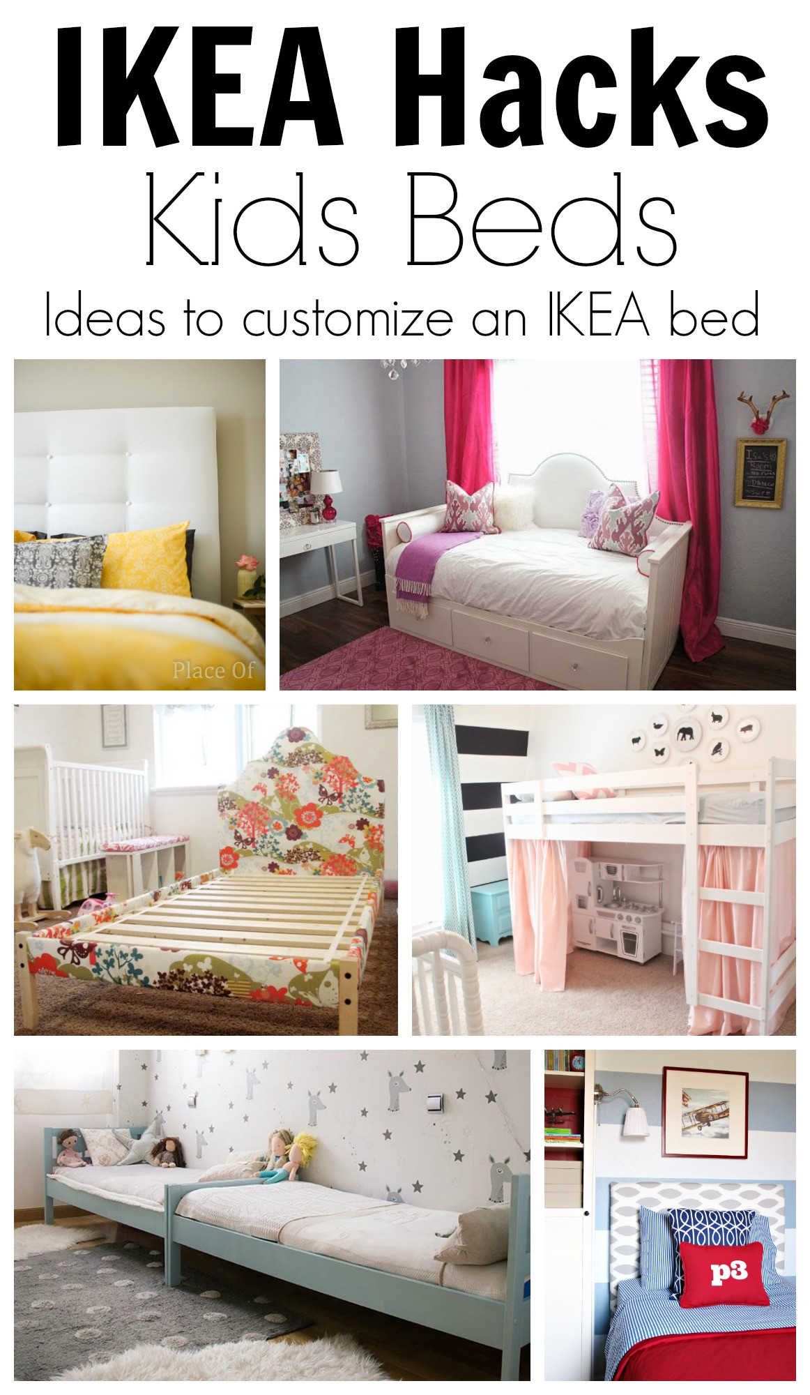 Ikea Kids Bedroom Furniture
 IKEA Hack Ideas to Customize Kids Beds