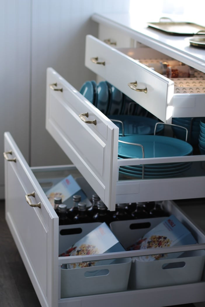 Ikea Kitchen Drawer Organizers
 Ikea s new Sektion cabinet organizers help to squeeze out