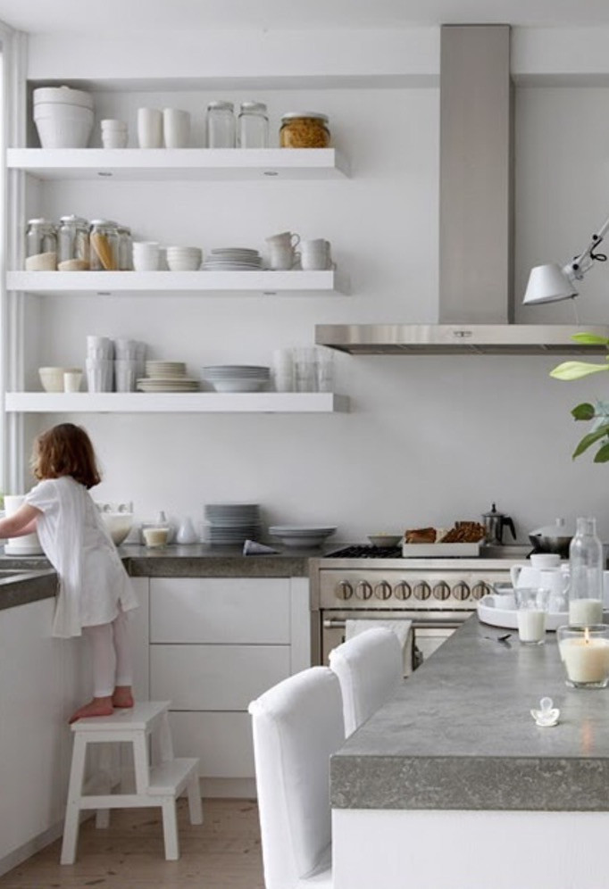 Ikea Kitchen Wall Shelves
 Open Shelving for an affordable kitchen update