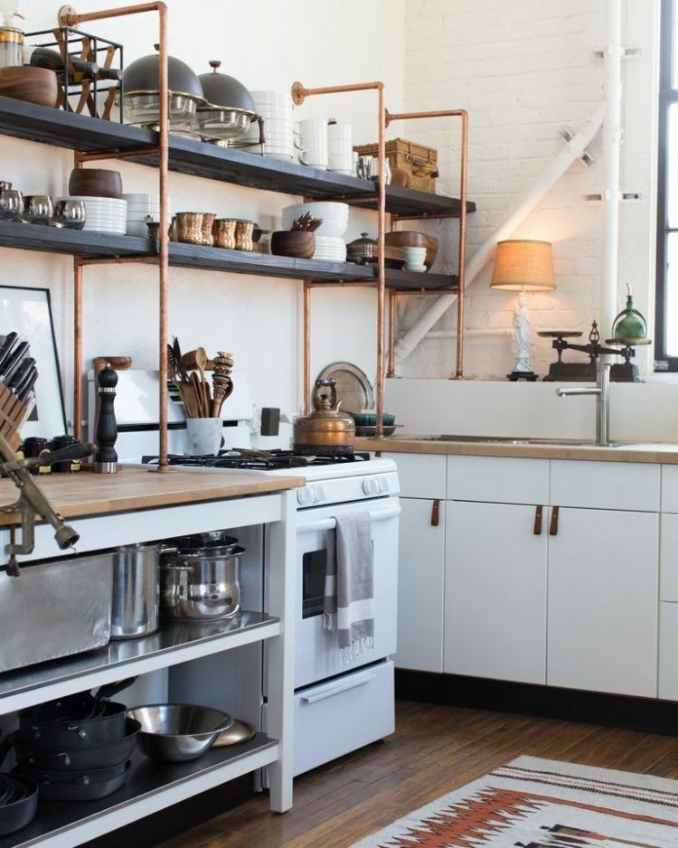 Ikea Kitchen Wall Shelves
 65 Ideas Using Open Kitchen Wall Shelves Shelterness