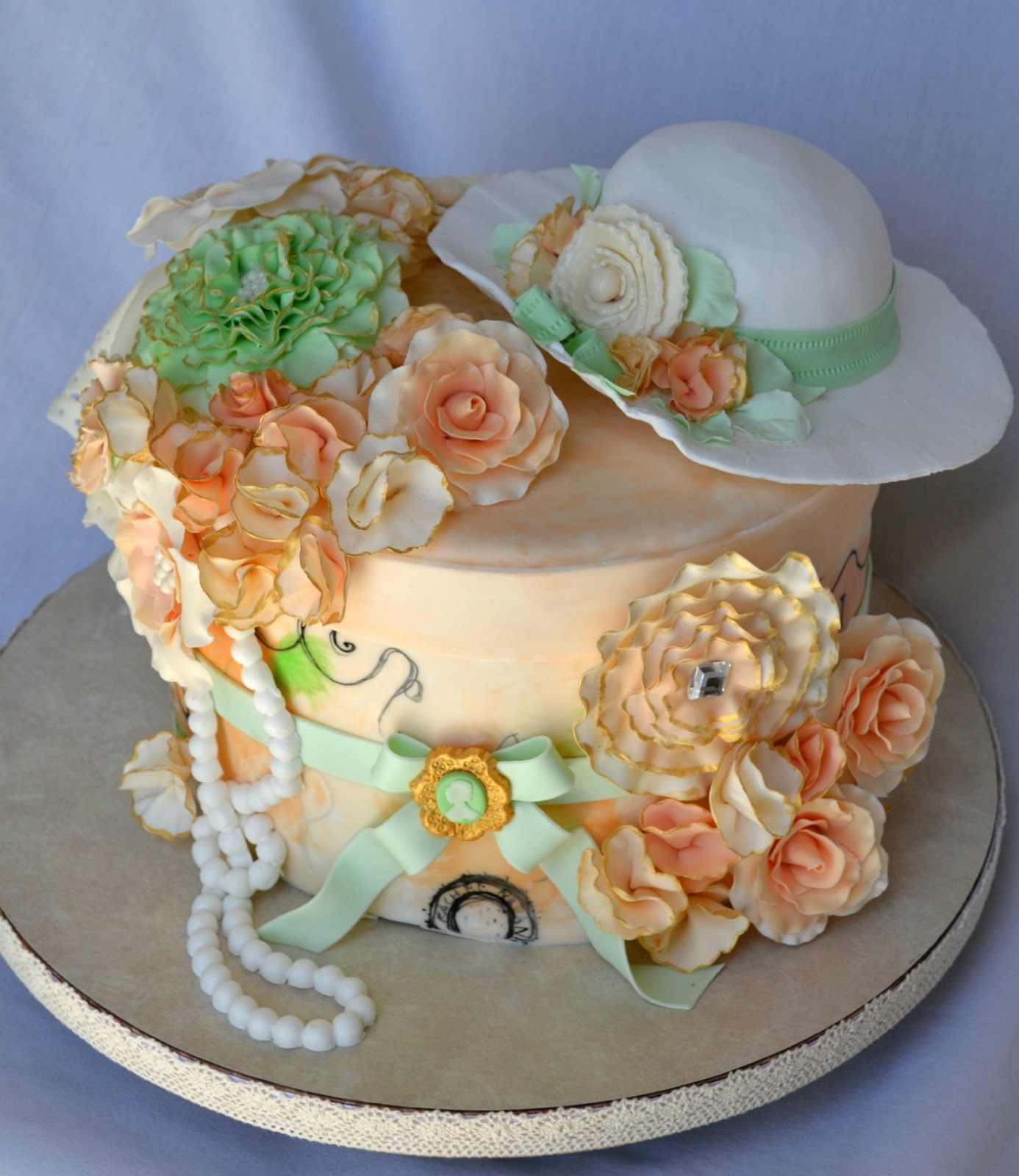 Images Of Birthday Cake
 Delectable Cakes Anne of Green Gables Inspired Vintage