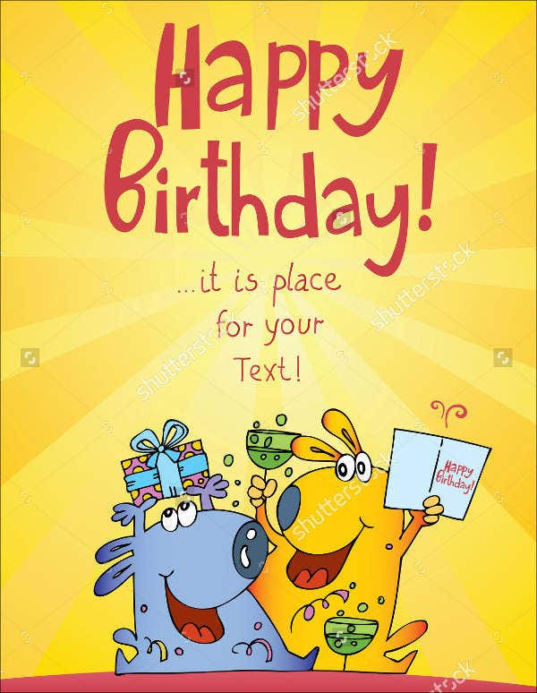 Images Of Funny Birthday Cards
 9 Funny Birthday Card Templates Free PSD Vector AI EPS