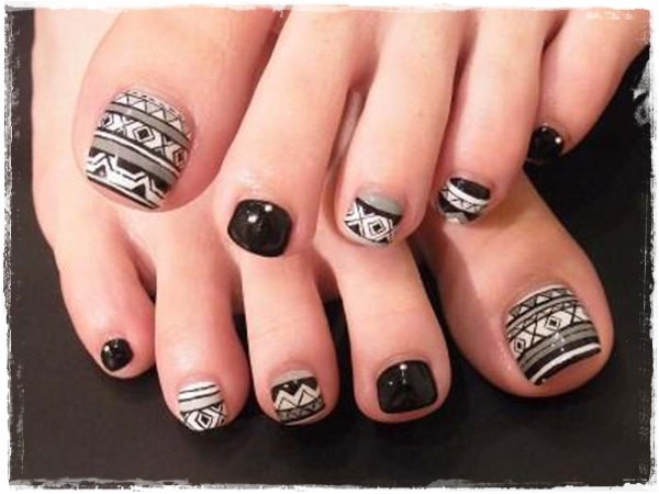Images Of Toe Nail Designs
 45 Childishly Easy Toe Nail Designs 2015