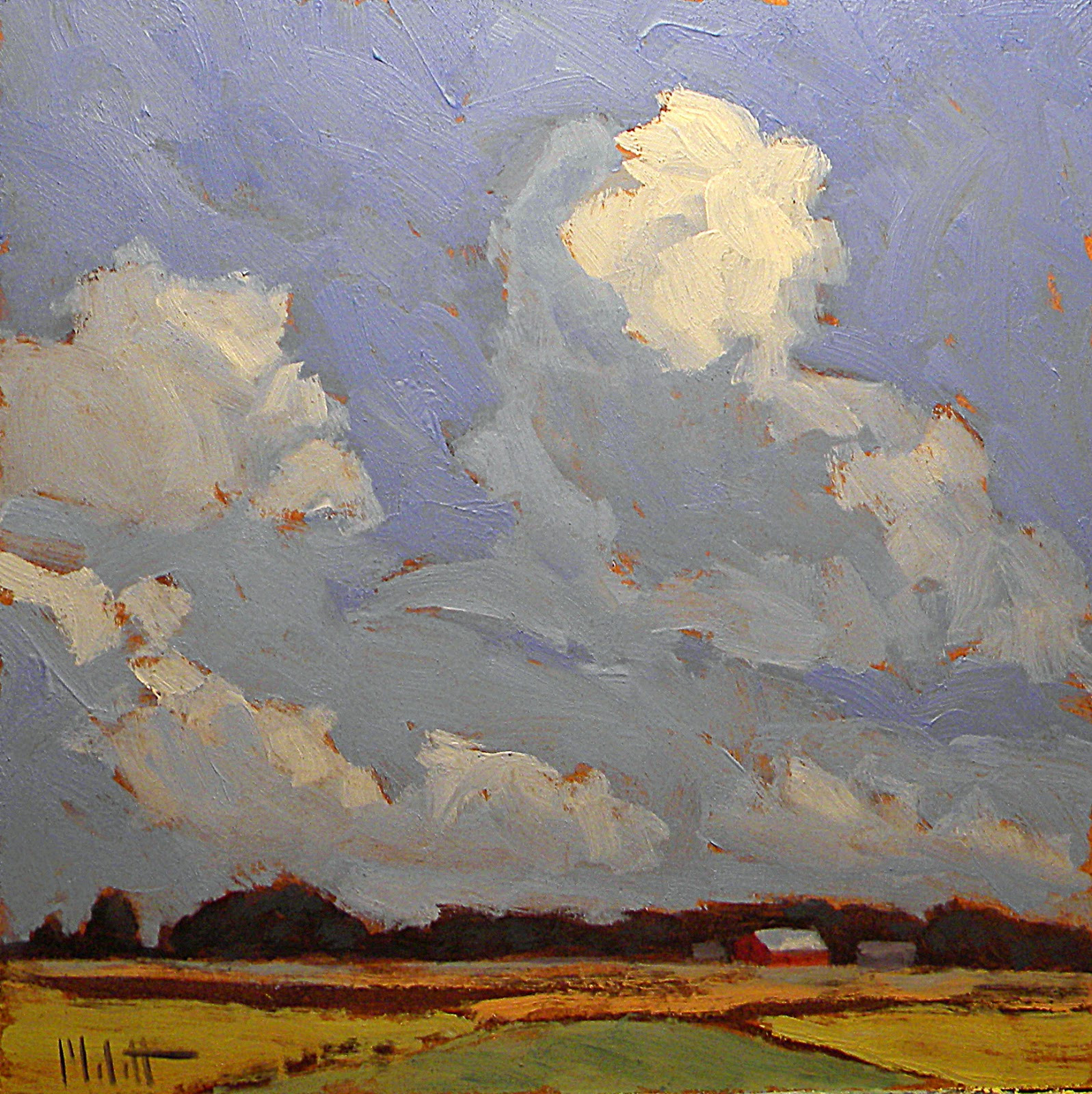 Impressionist Landscape Painting
 Painting Daily Heidi Malott Original Art Impressionist