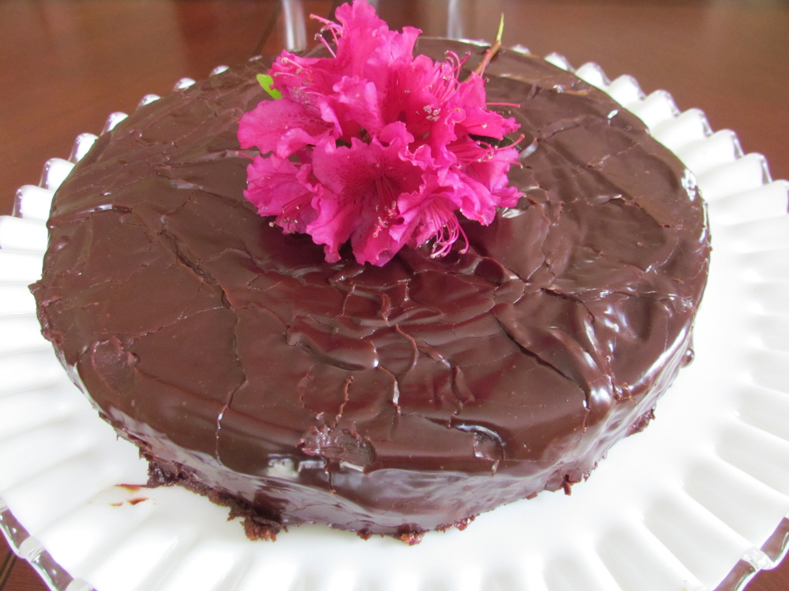Ina Chocolate Cake
 Flourless Chocolate Cake Adapted from Ina Garten