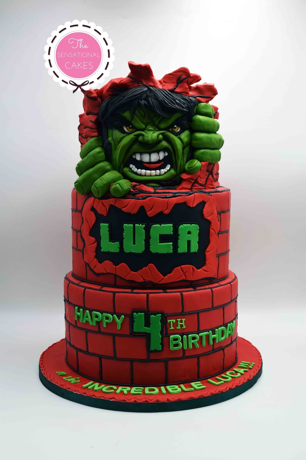 Incredible Hulk Birthday Cake
 The Sensational Cakes Incredible Hulk Concept Children