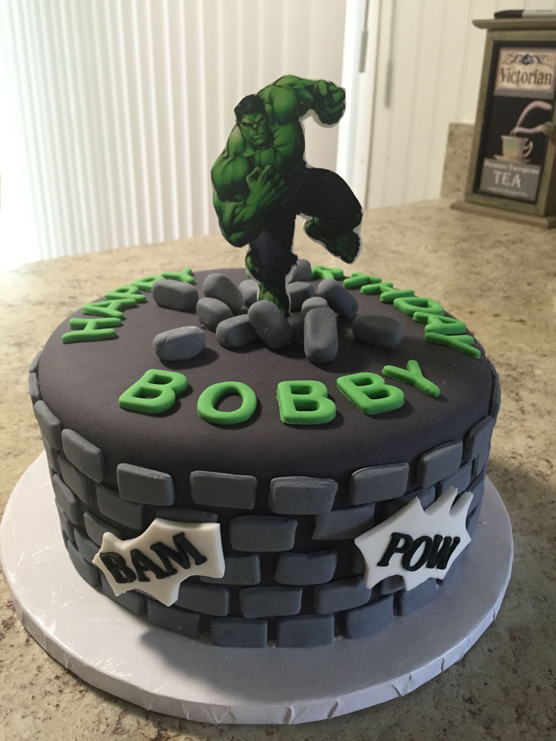 Incredible Hulk Birthday Cake
 Incredible Hulk Cake