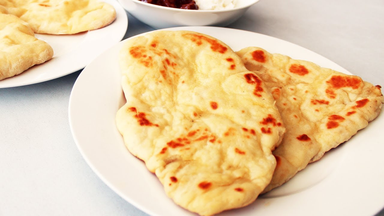Indian Bread Recipe
 How To Make Naan Bread Indian Video Recipe