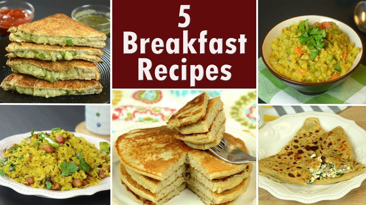 Indian Brunch Recipes
 5 Breakfast Recipes Part 2 Indian Breakfast