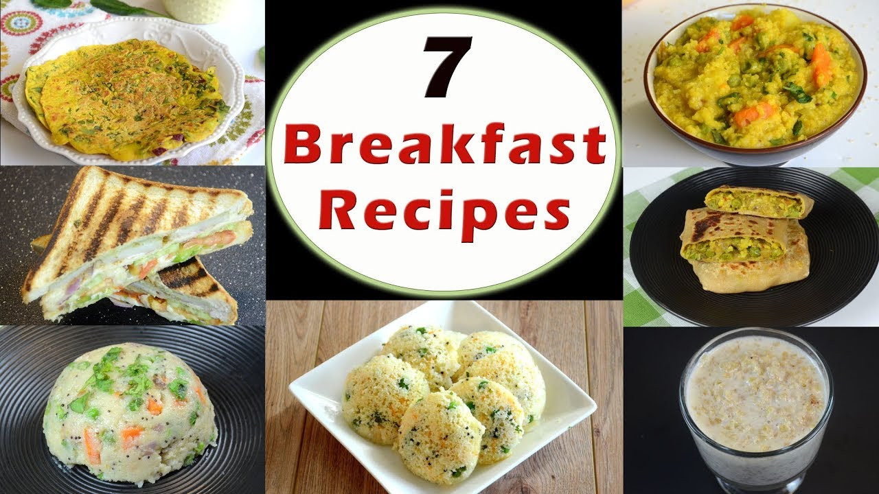 Indian Brunch Recipes
 7 Breakfast Recipes Part 1
