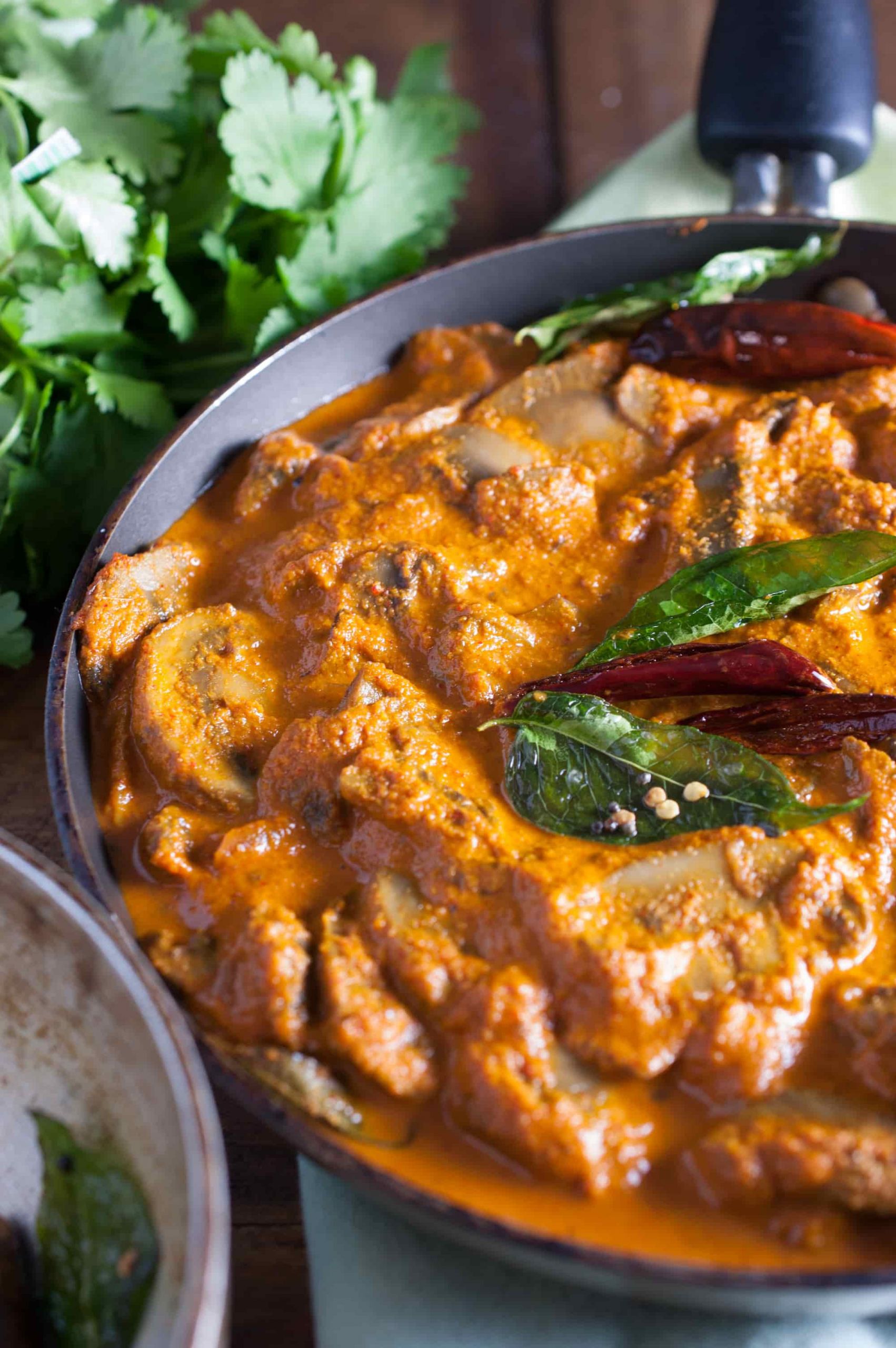 Indian Mushroom Recipes
 Mushroom Masala Curry with Coconut Indian Style Recipe