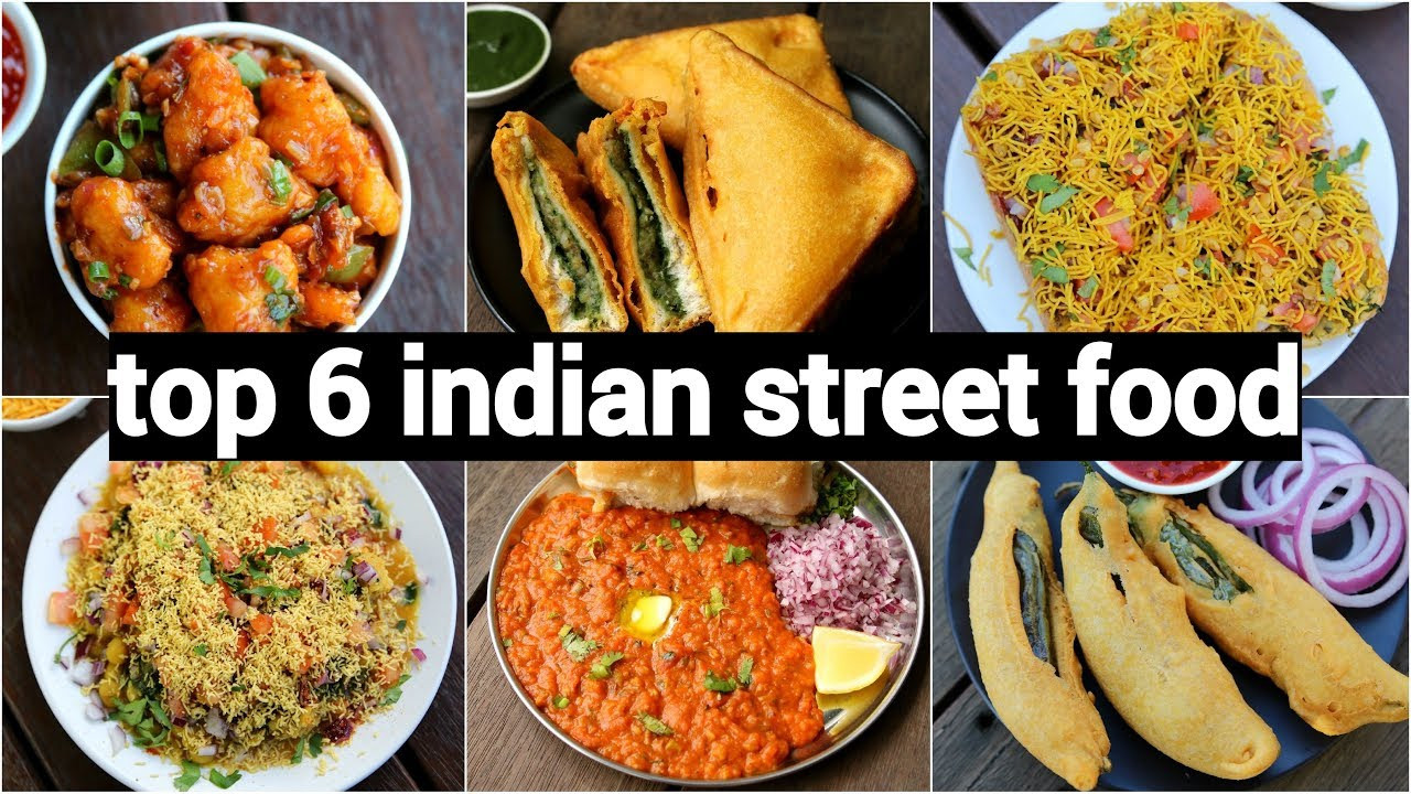 Indian Street Food Recipes
 top 6 instant indian street food recipes