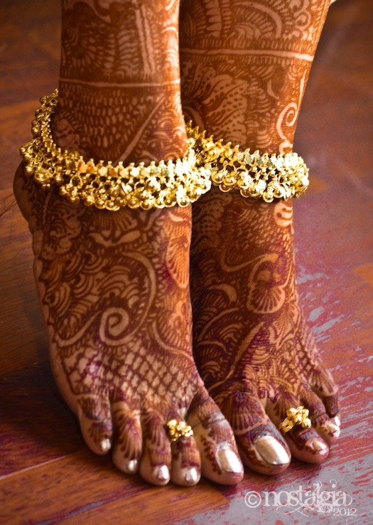 Indian Wedding Rings
 Dainty Toe Rings for the Indian Bride