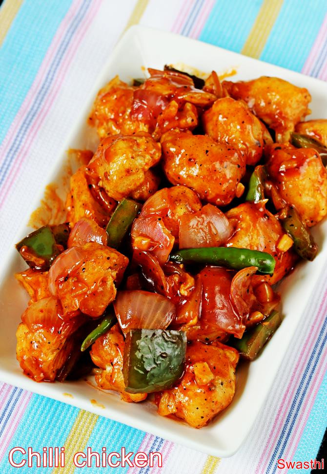 Indo Chinese Chicken Recipes
 Chilli Chicken Recipe video