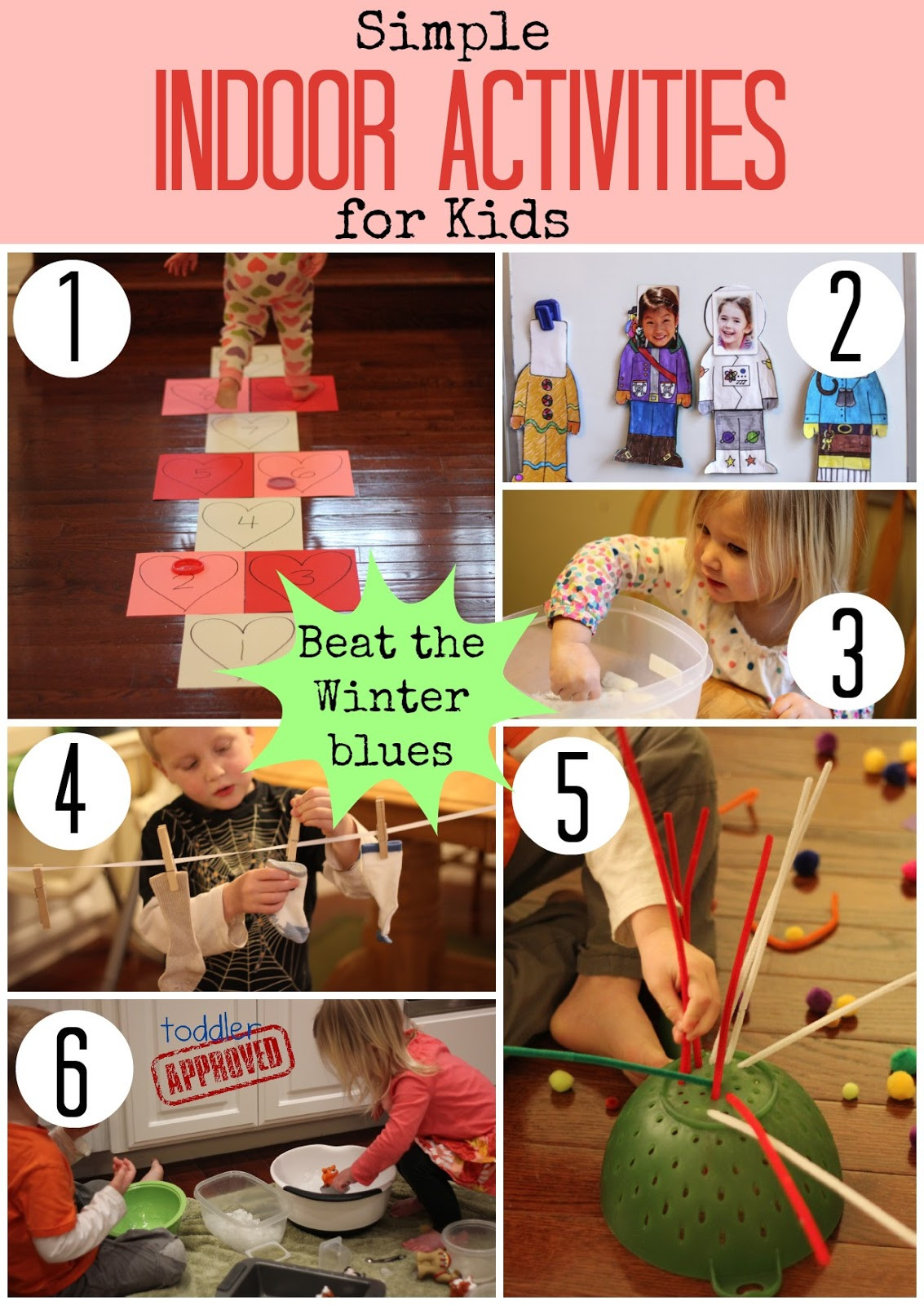 Indoor Activities For Kids
 Toddler Approved Simple Indoor Activities for Kids