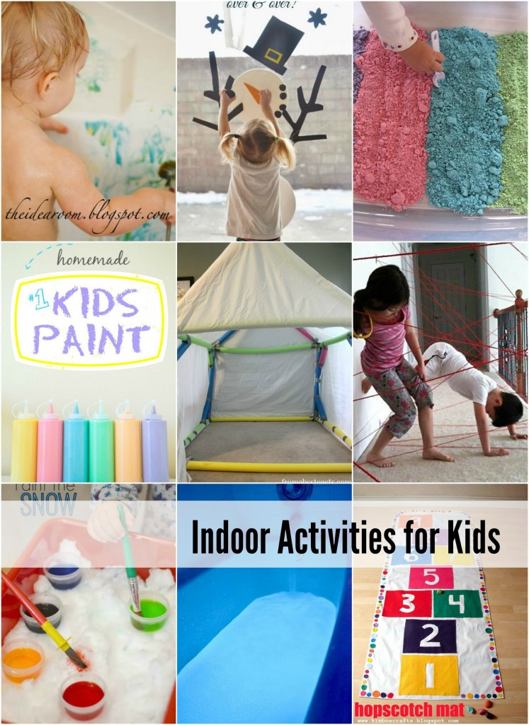 Indoor Activities For Kids
 Indoor Activities for Kids The Idea Room
