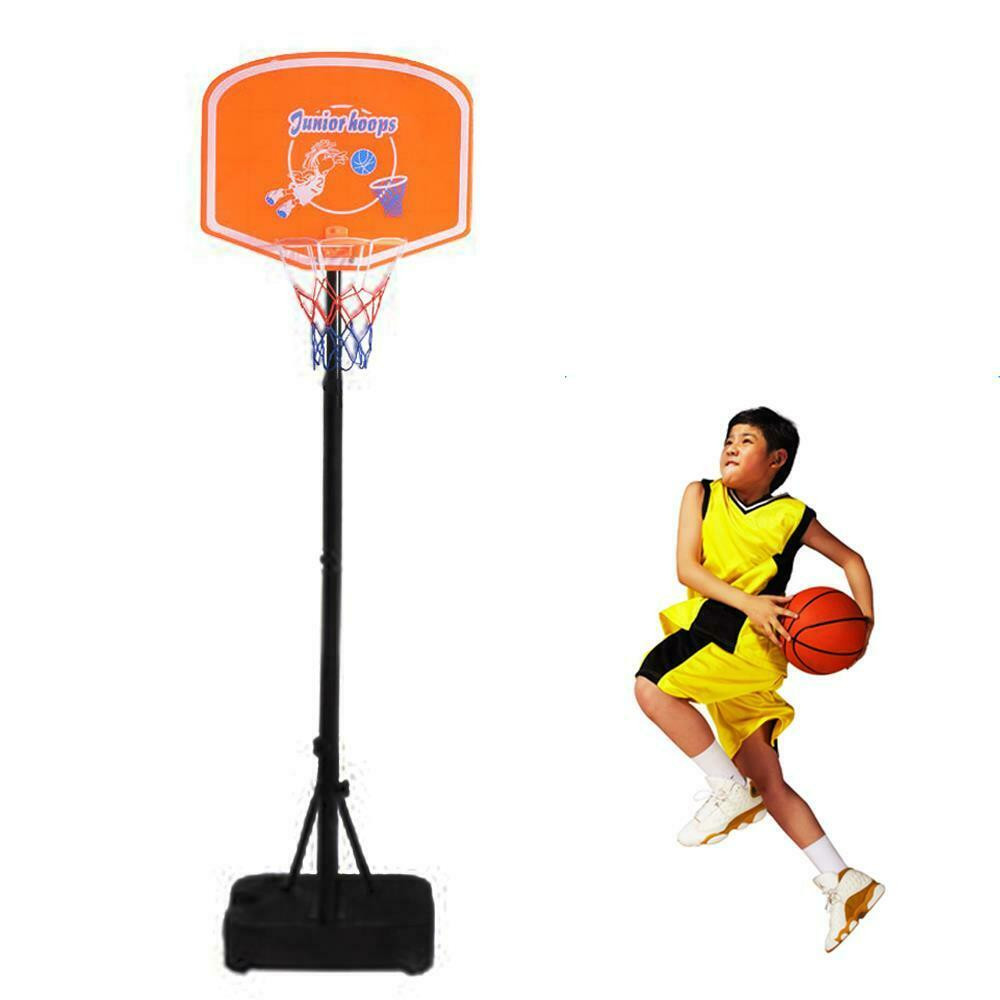 Indoor Basketball Hoops Kids
 Adjustable 5FT Kids Basketball Hoop Stand Set Games Play