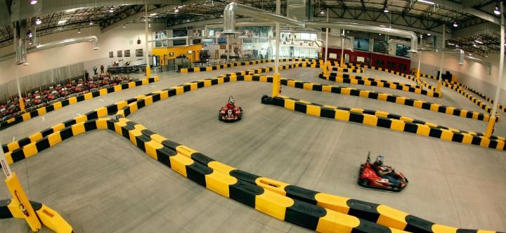 Indoor Go Karts For Kids
 Electric powered go karting for adults & children on an