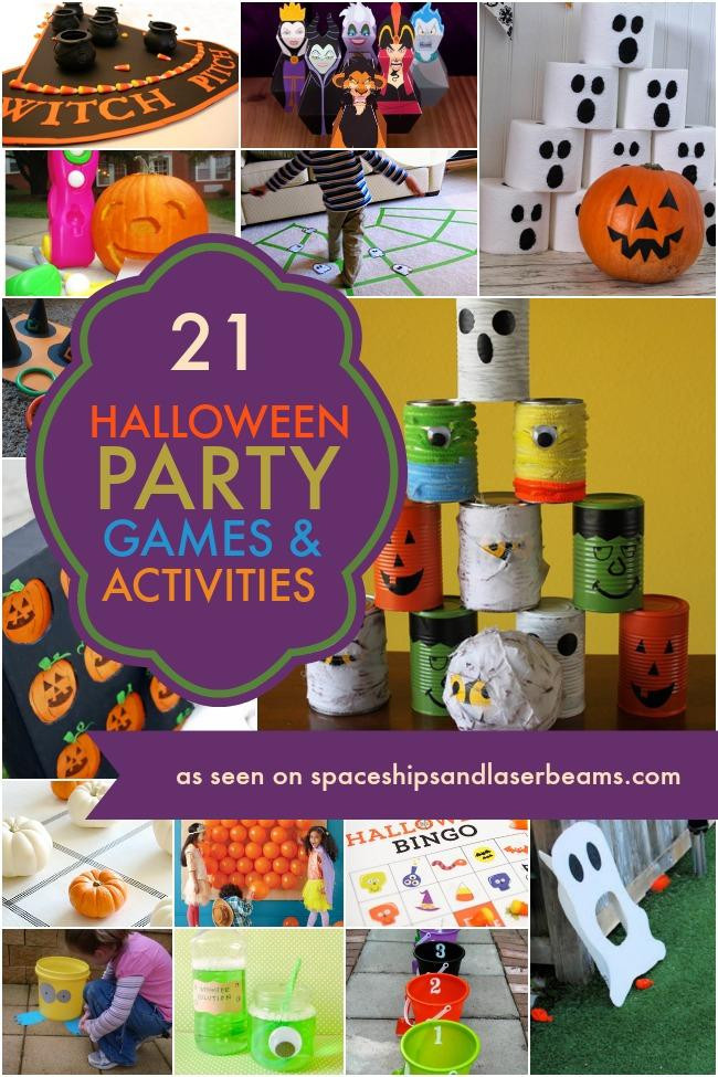 Indoor Halloween Activities
 21 Halloween Games Ideas & Activities Spaceships and