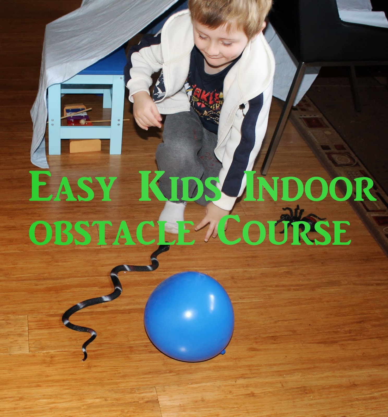 Indoor Obstacle Course For Kids
 Adventures at home with Mum Easy Kids Indoor Obstacle Course