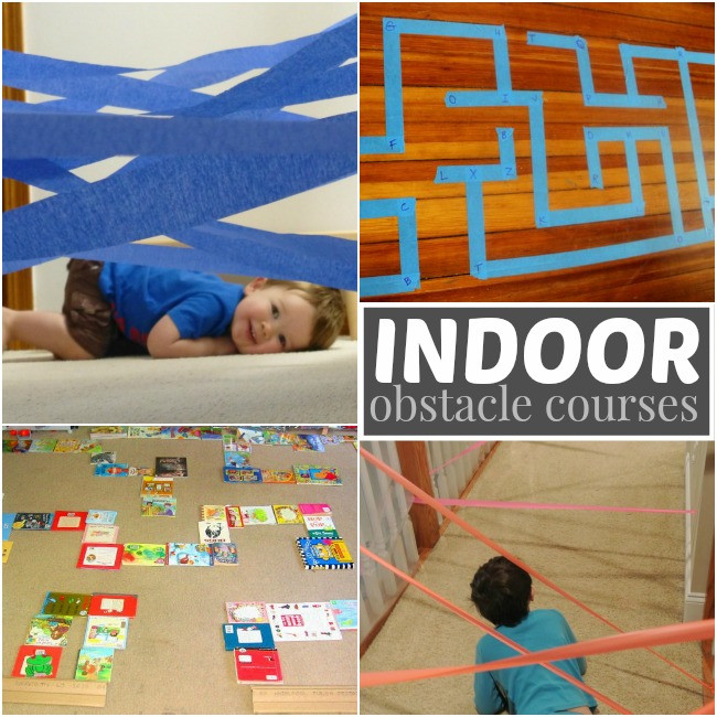 Indoor Obstacle Course For Kids
 45 ACTIVE INDOOR GAMES Kids Activities