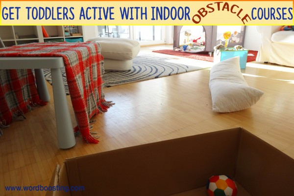 Indoor Obstacle Course For Kids
 Get toddlers active with indoor obstacle courses