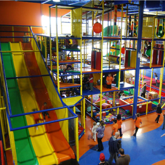 Indoor Play For Kids
 Indoor childrens playground gym