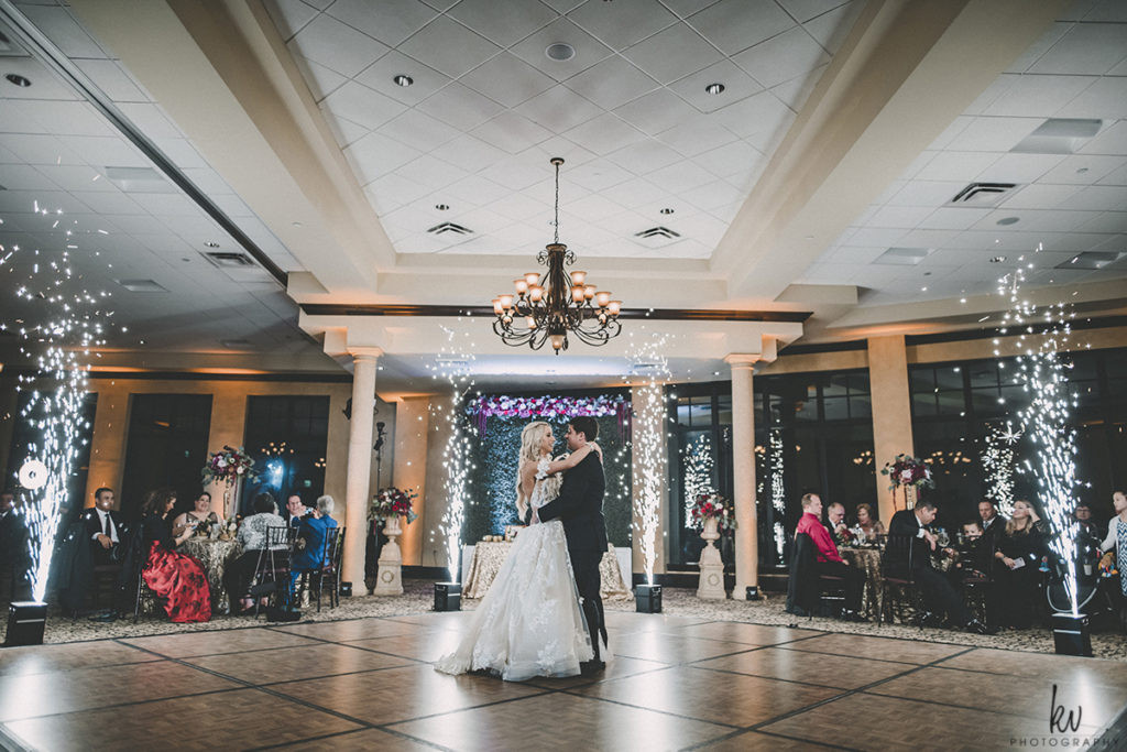 Indoor Sparklers For Wedding
 Indoor Sparkler Fountain Wedding Orlando FyerFly Productions