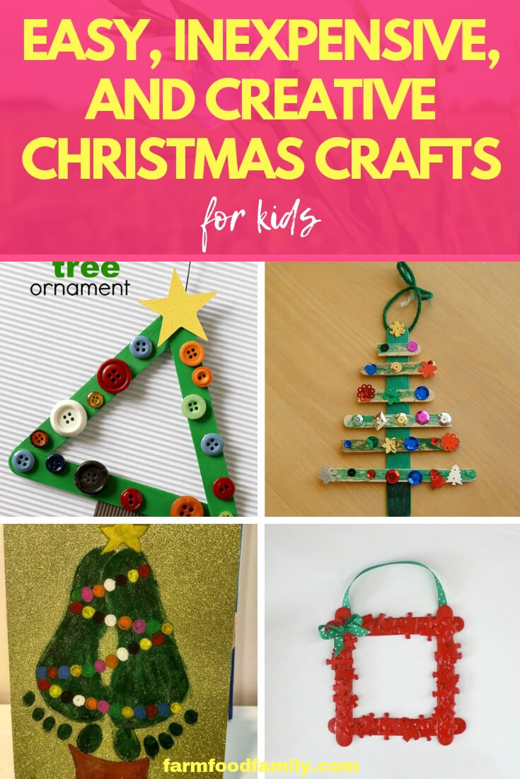 Inexpensive Christmas Crafts
 15 Easy Inexpensive and Creative Christmas Crafts for